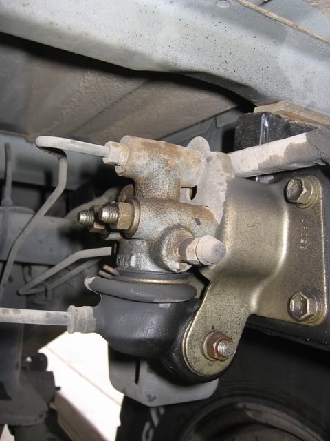 Toyota rear brake load sensing proportioning valve